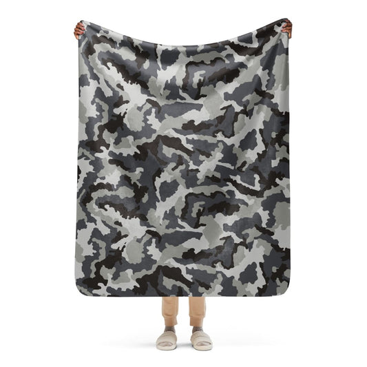Irish DPM Urban CAMO Sherpa blanket - 50″×60″