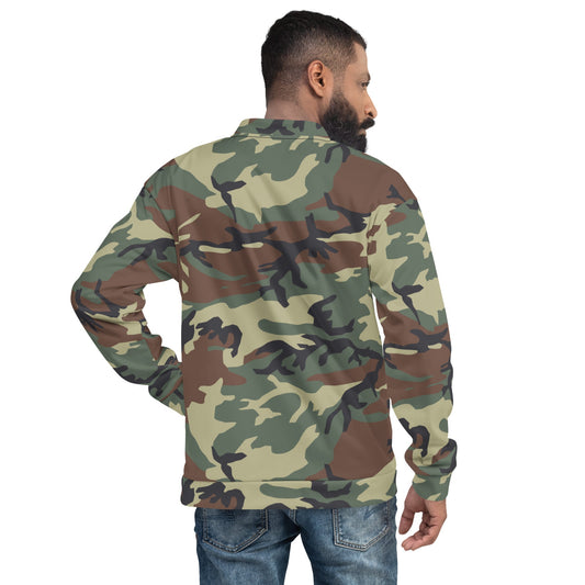 Italian Mimetico Roma 90 Woodland CAMO Unisex Bomber Jacket - Jackets