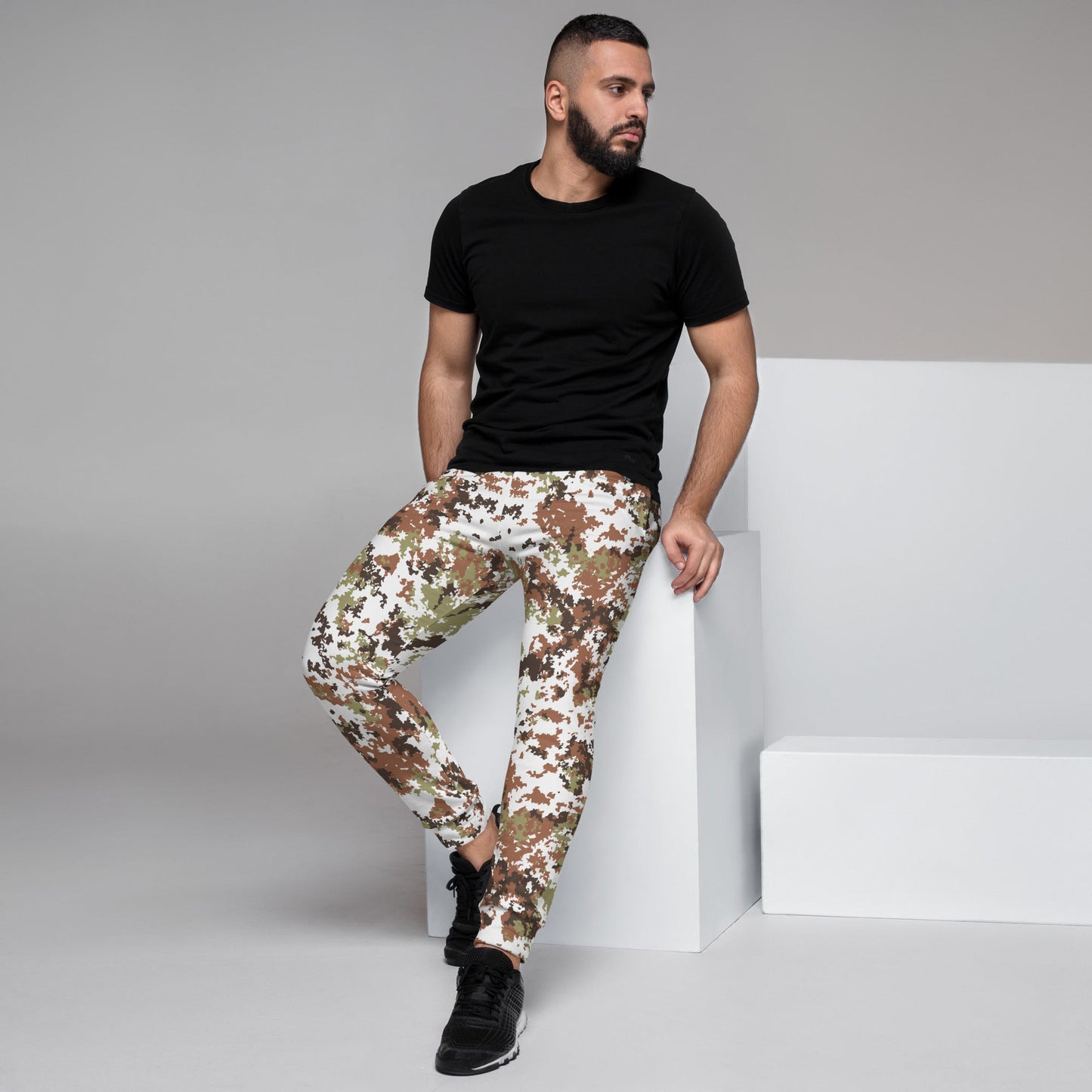 Italian Mimetico Vegetata Alpine CAMO Mens Joggers