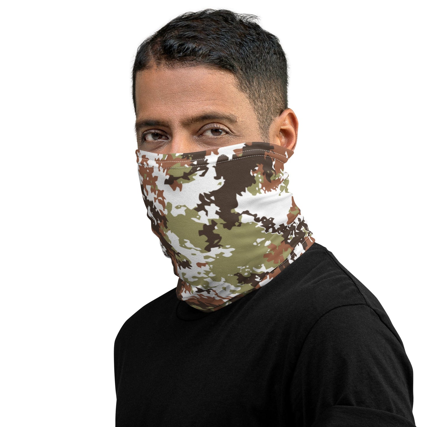Italian Mimetico Vegetata Alpine CAMO Neck Gaiter Gaiters