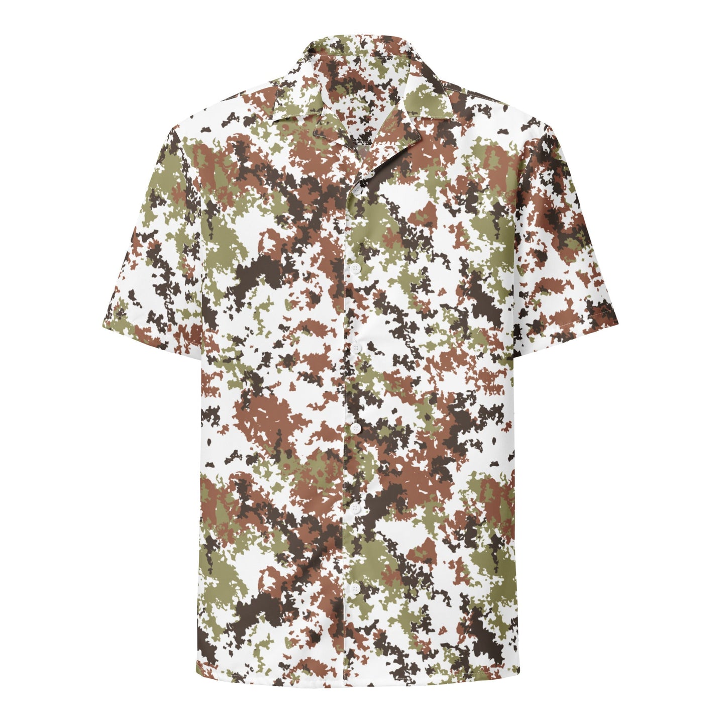 Italian Mimetico Vegetata Alpine CAMO Unisex button shirt Button Shirts
