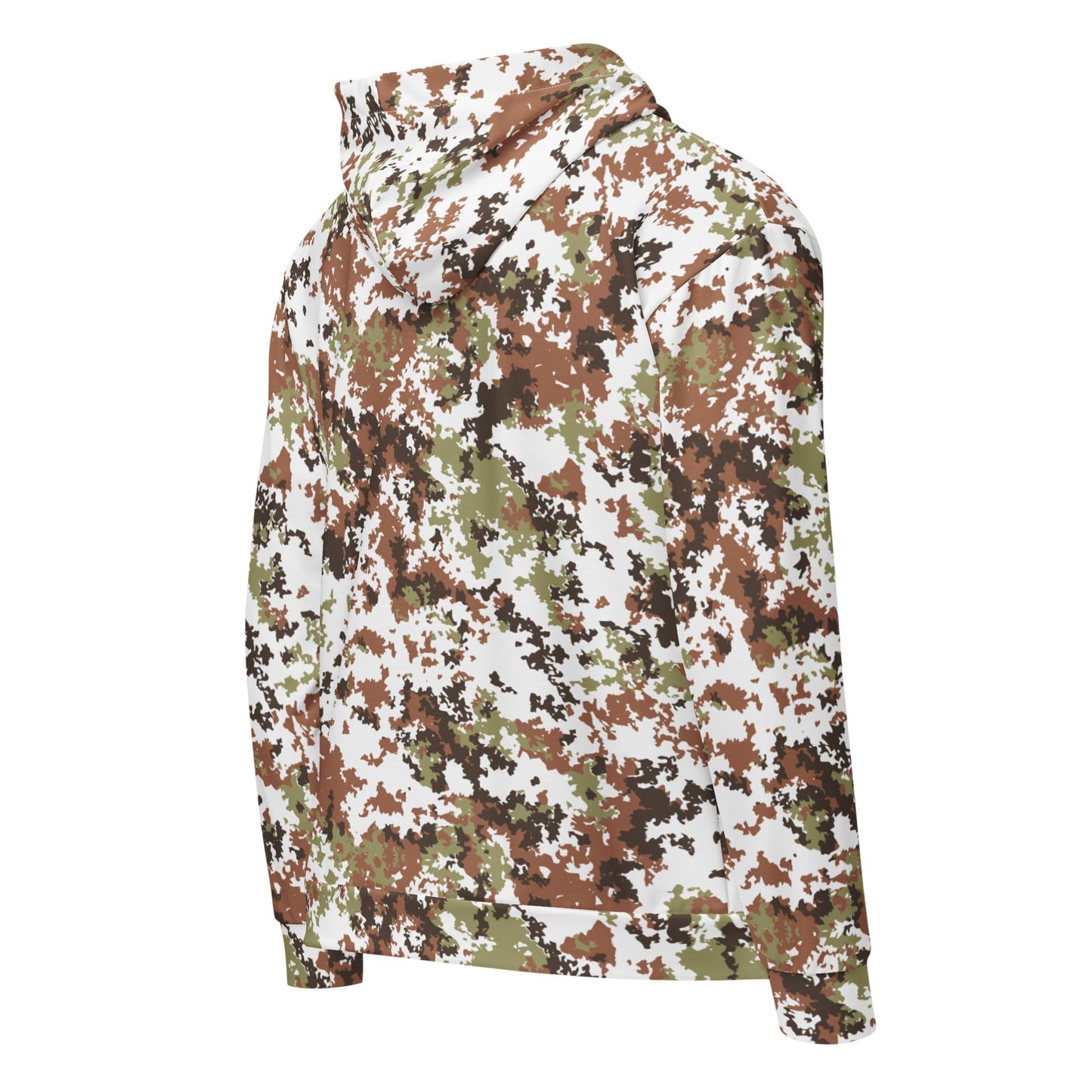 Italian Mimetico Vegetata Alpine CAMO Unisex zip hoodie Zip Hoodies