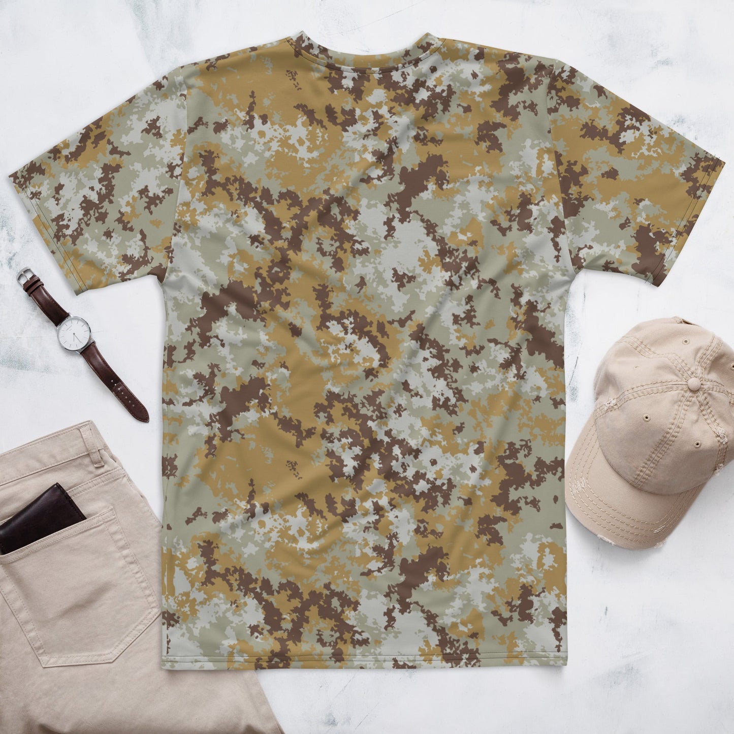 Italian Mimetico Vegetata Desert CAMO Mens t-shirt - T-Shirts