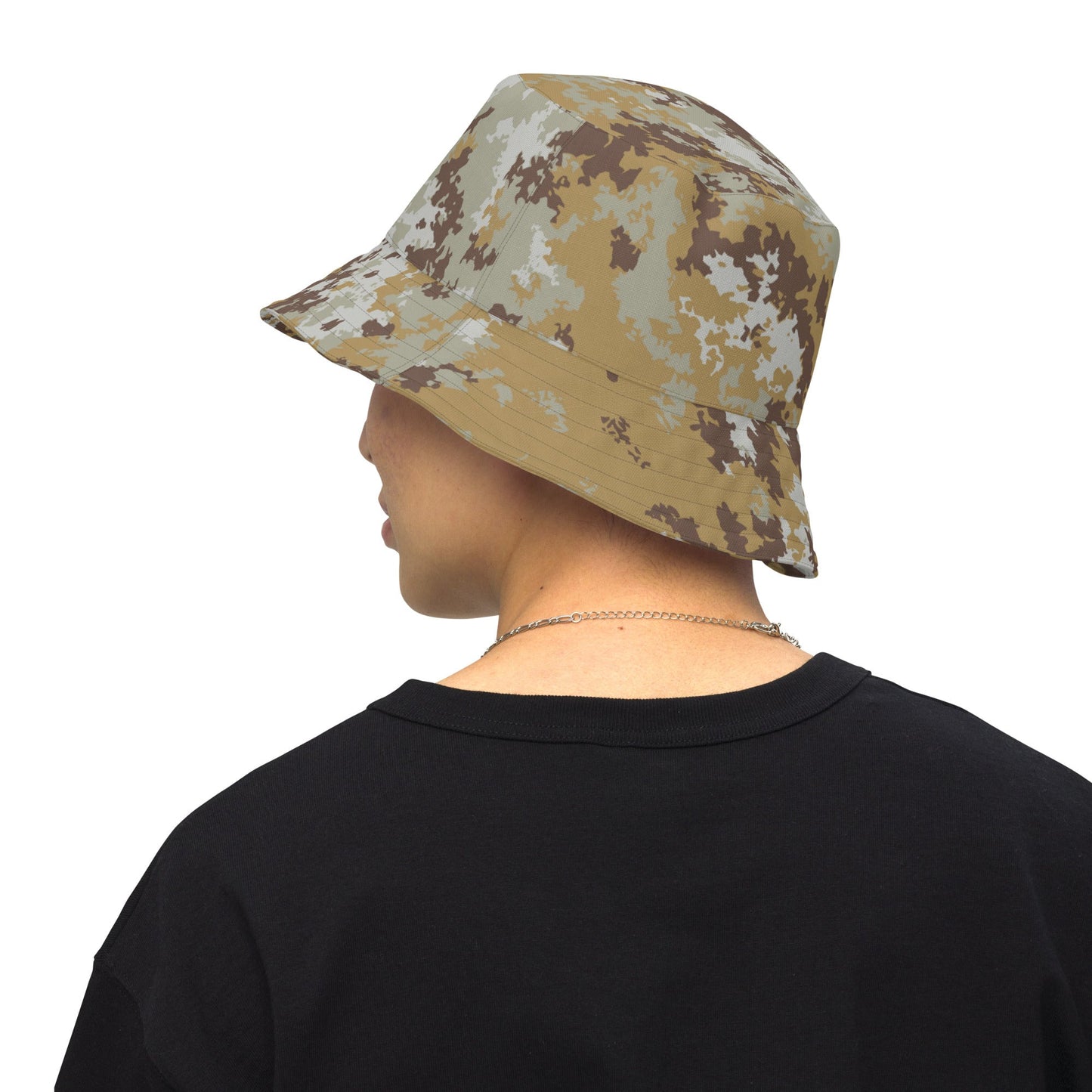 Italian Mimetico Vegetata Desert CAMO Reversible Bucket Hat