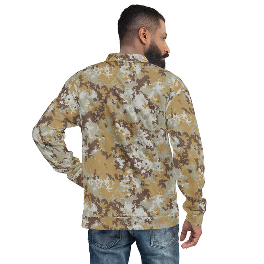 Italian Mimetico Vegetata Desert CAMO Unisex Bomber Jacket - Jackets