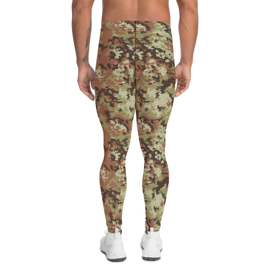 Italian Mimetico Vegetata CAMO Mens Leggings