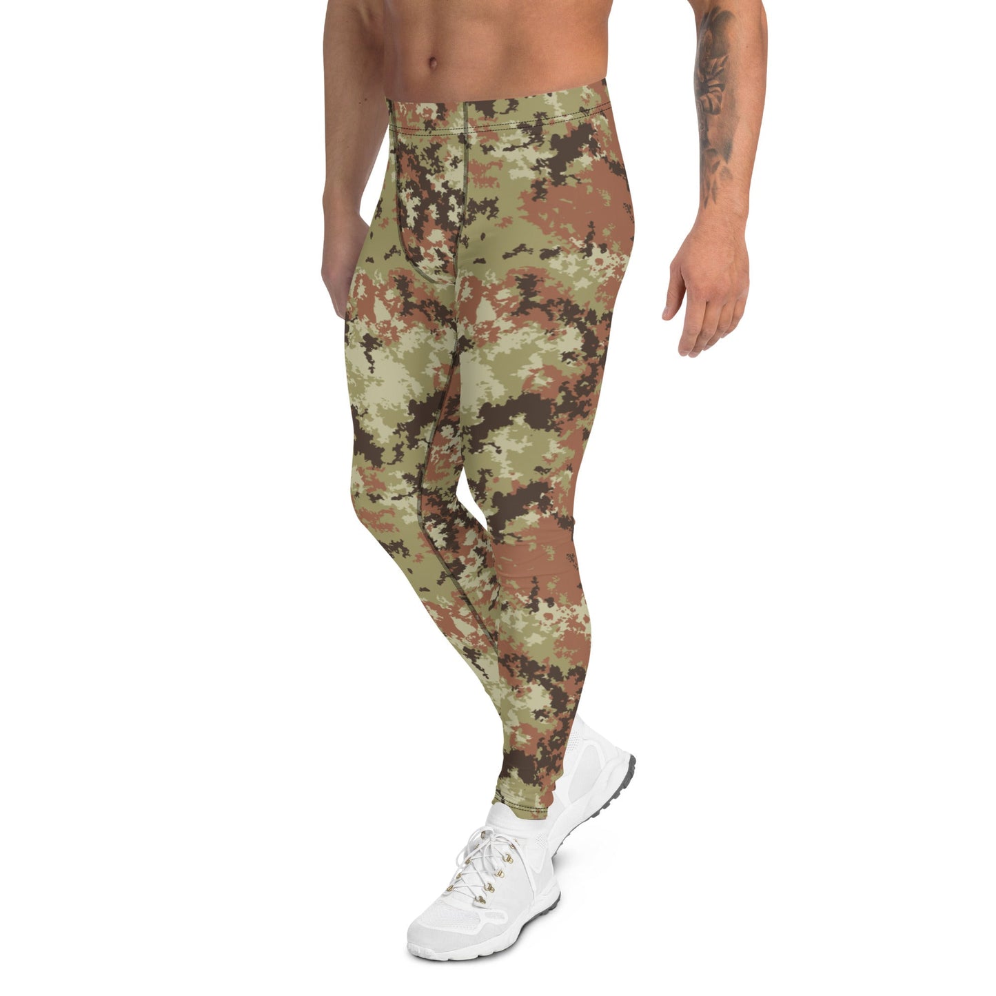Italian Mimetico Vegetata CAMO Mens Leggings