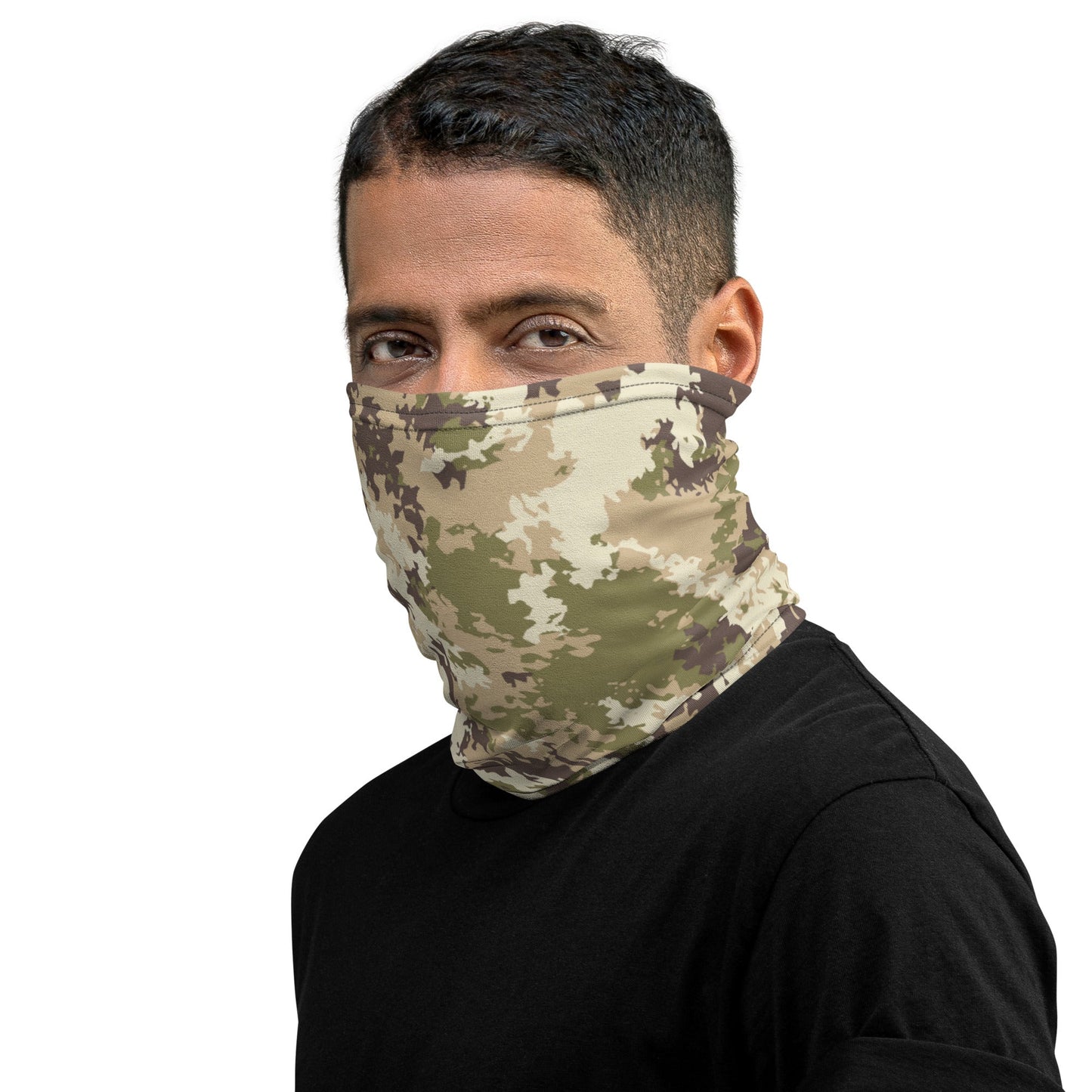 Italian Mimetico Vegetata Multiland CAMO Neck Gaiter Gaiters