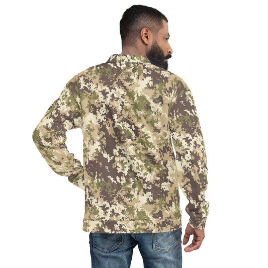 Italian Mimetico Vegetata Multiland CAMO Unisex Bomber Jacket - Jackets