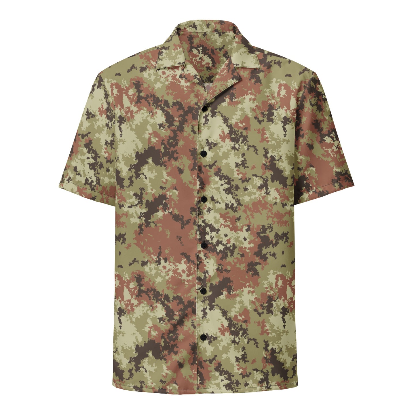 Italian Mimetico Vegetata CAMO Unisex button shirt Button Shirts