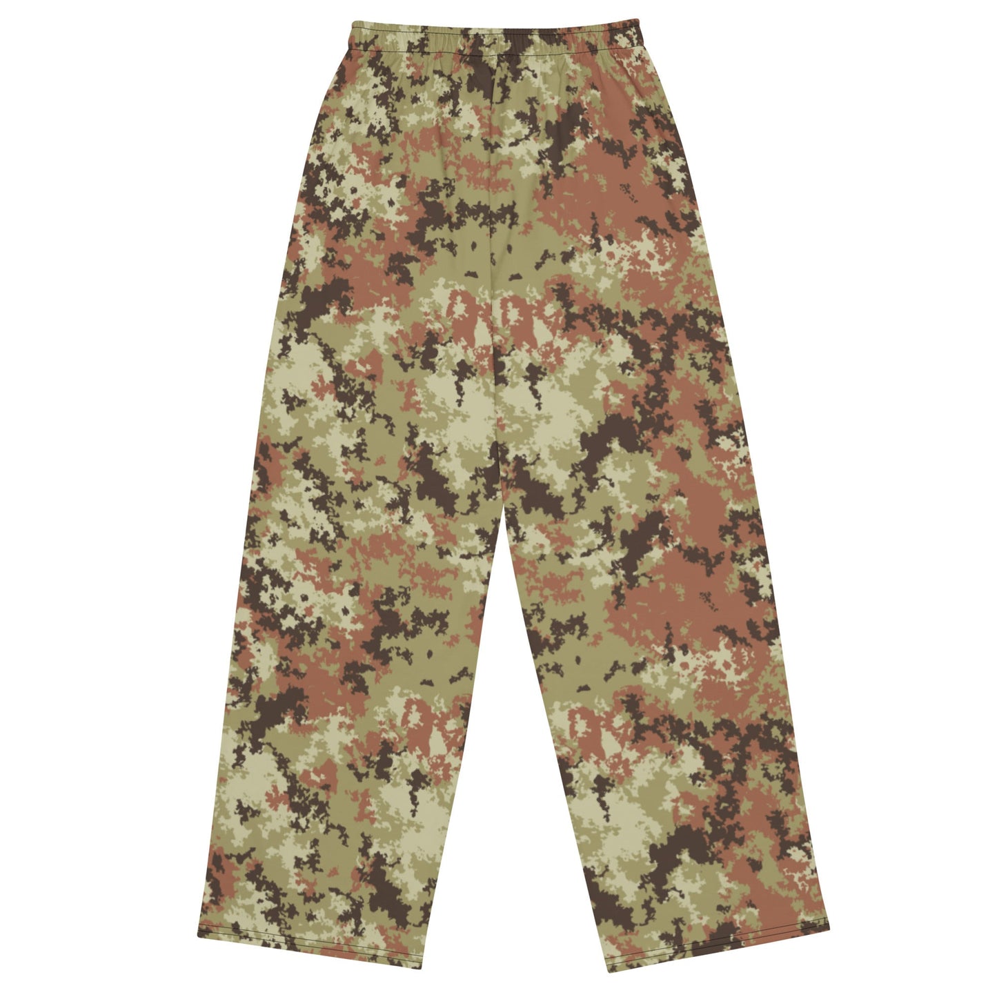 Italian Mimetico Vegetata CAMO unisex wide leg pants Wide Pants