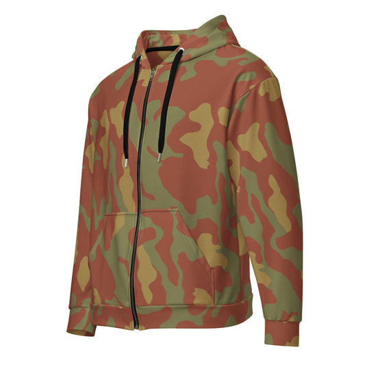 Italian Telo Mimetico Desert CAMO Unisex zip hoodie - Zip Hoodies