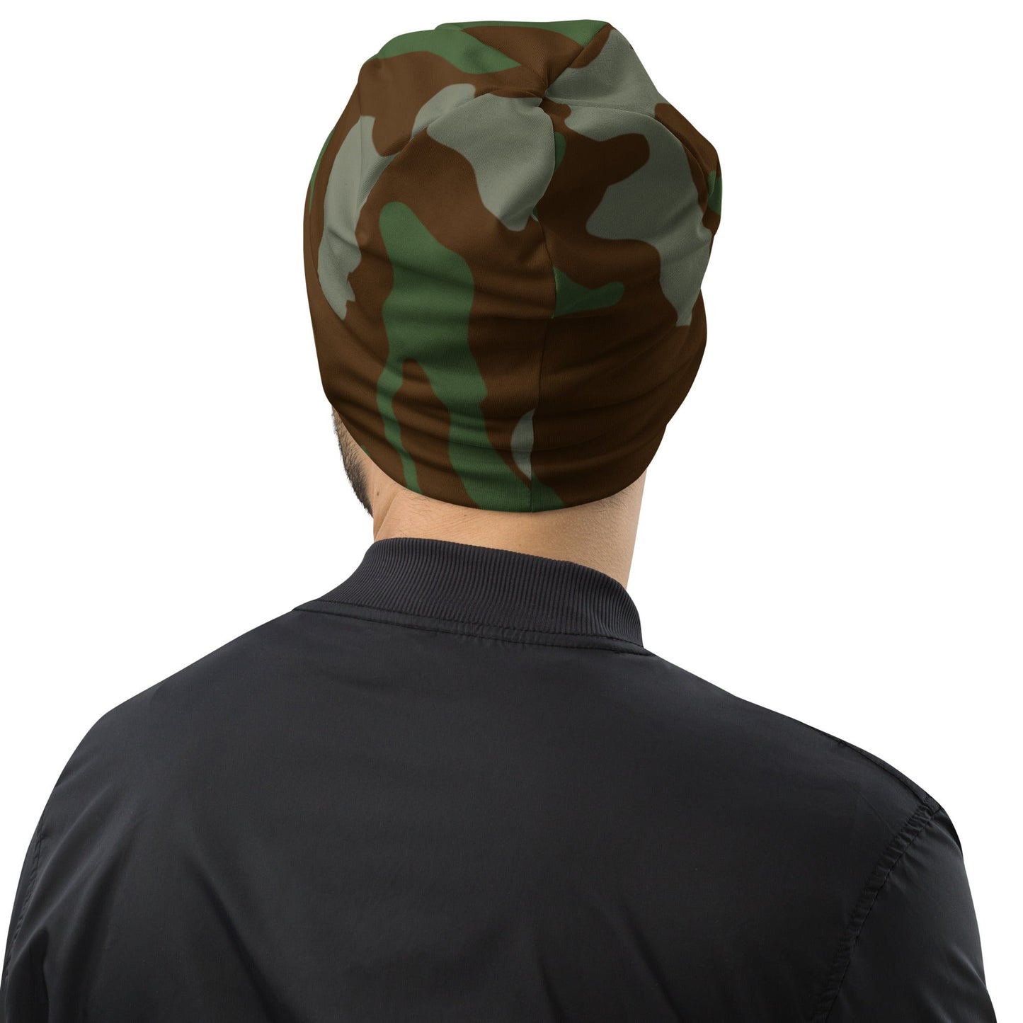 Italian Telo Mimetico Woodland CAMO Beanie - Beanies