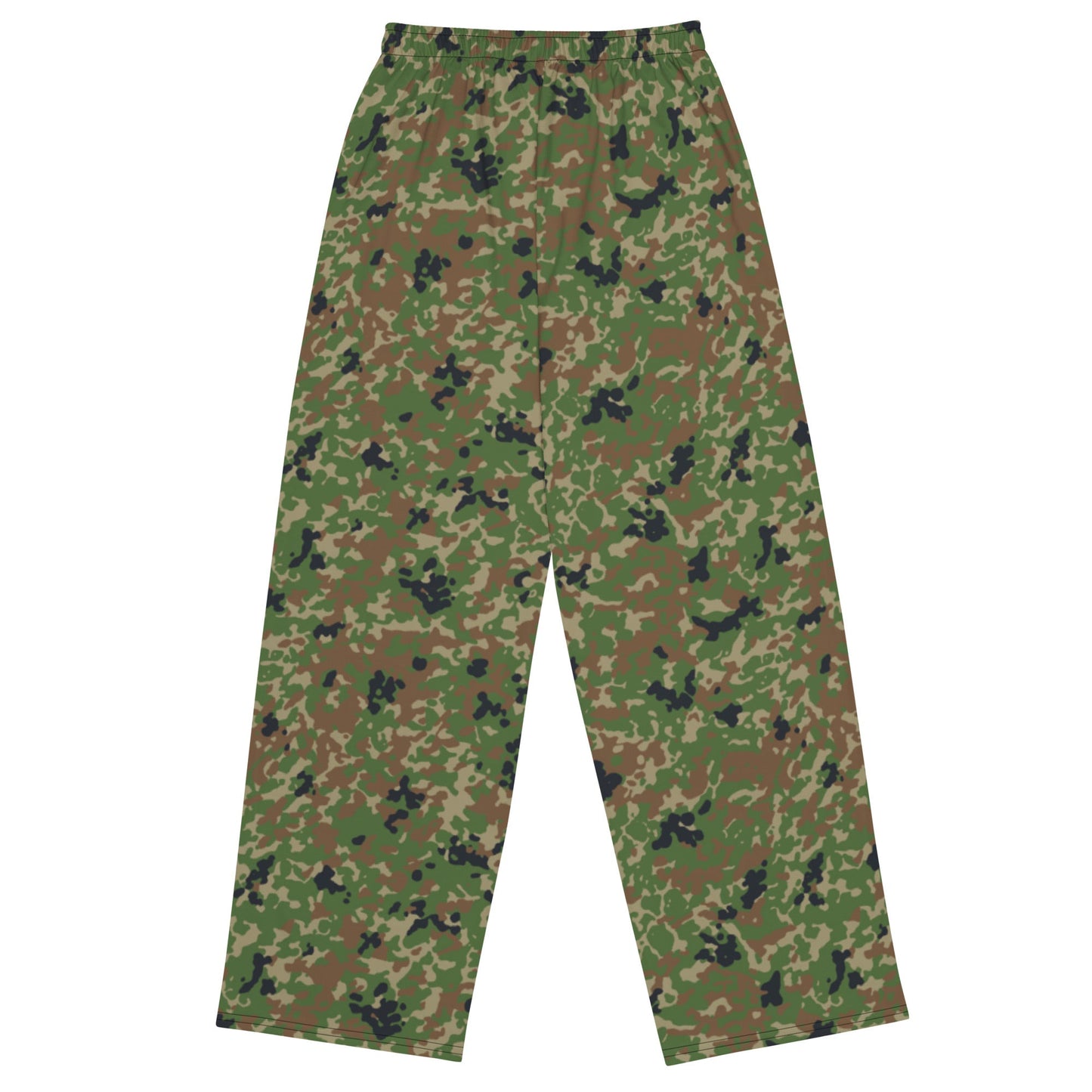 Japanese Flecktarn Jietai Woodland CAMO unisex wide-leg pants - Wide-leg Pants