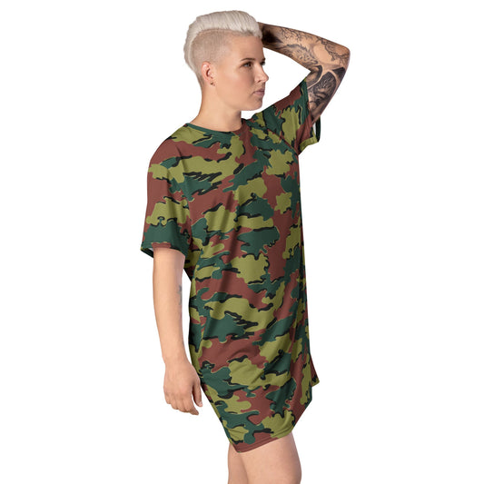 Jigsaw CAMO Womens T-Shirt Dress