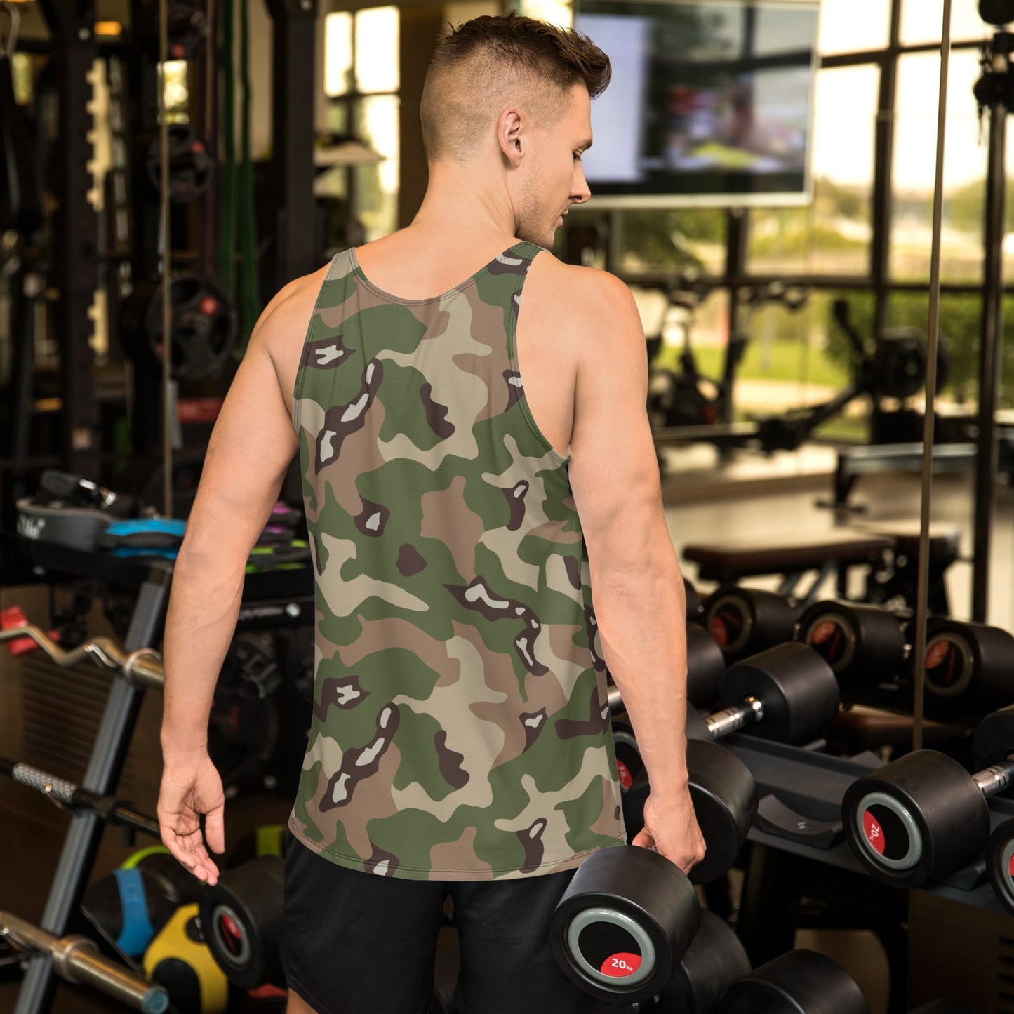 Jordanian Multi-Terrain CAMO Unisex Tank Top