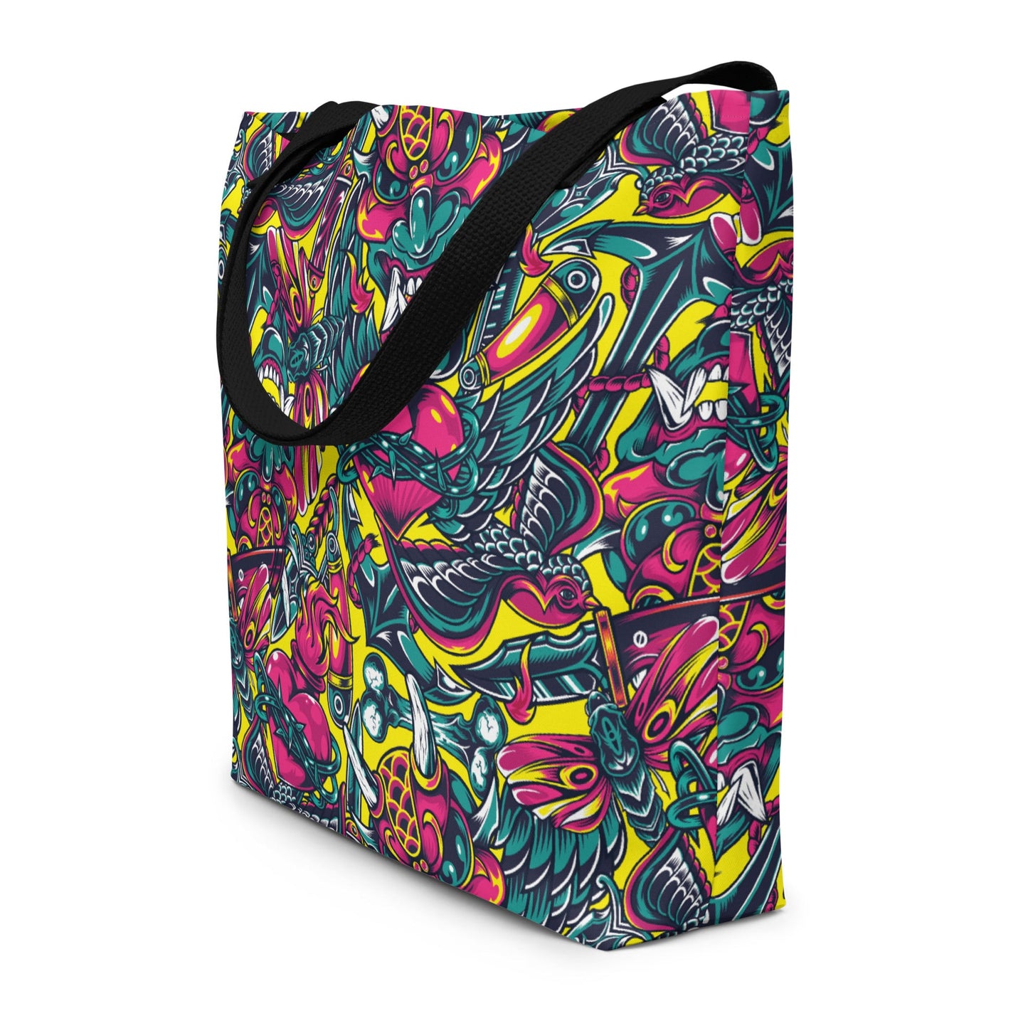 Kabuki Chaos CAMO Large Tote Bag - Bags