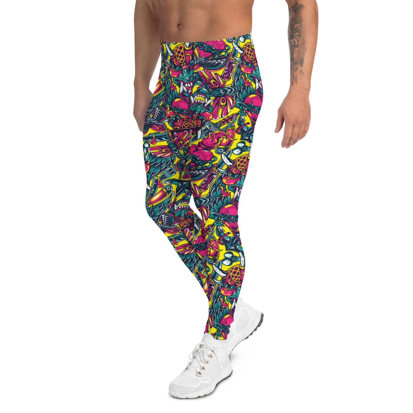Kabuki Chaos CAMO Mens Leggings