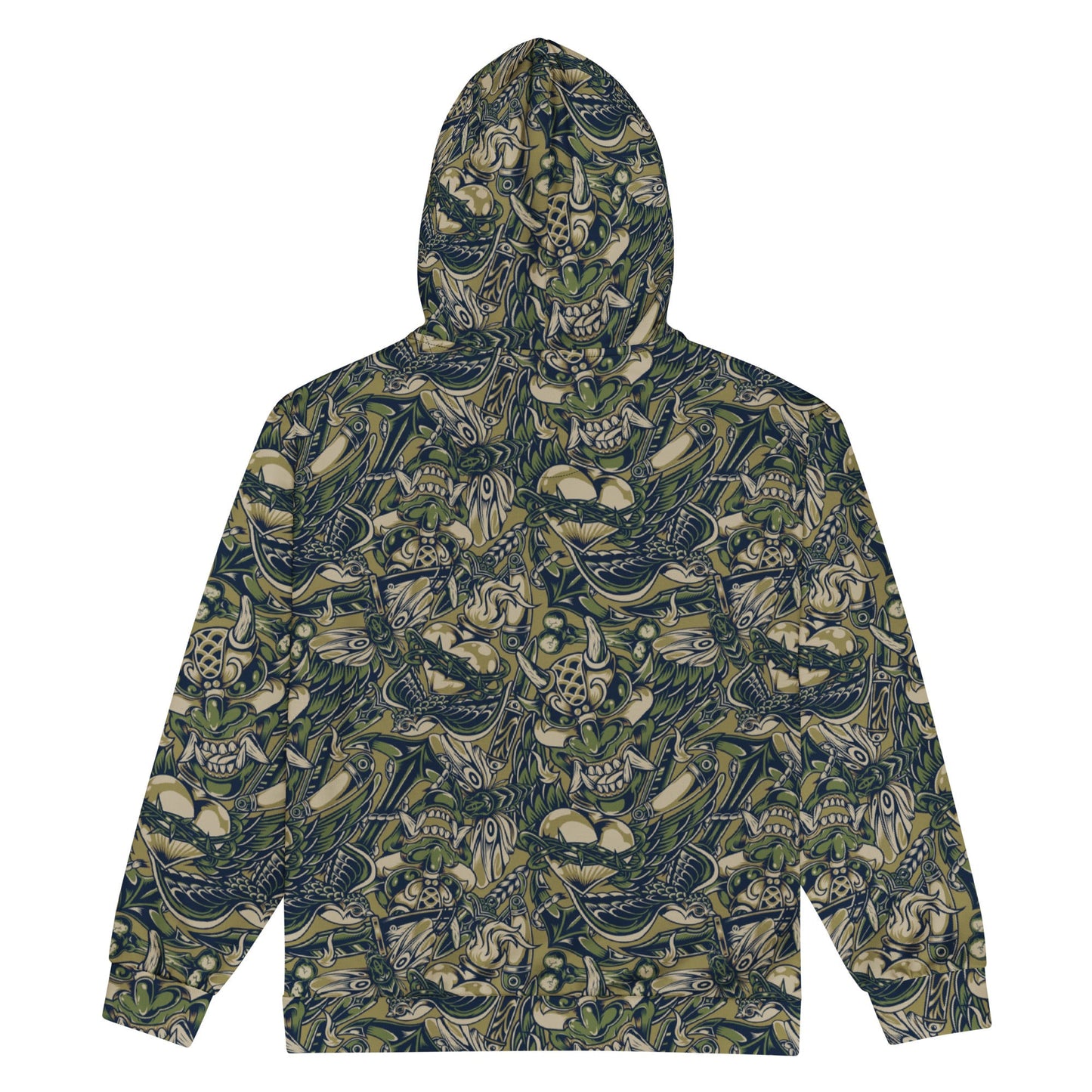 Kabuki Phantom Multi-terrain CAMO Unisex Zip Hoodie