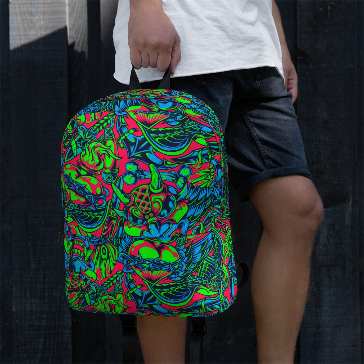 Kabuki Phantom Neon CAMO Backpack - Backpacks