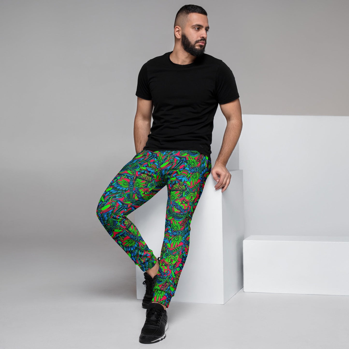 Kabuki Phantom Neon CAMO Mens Joggers