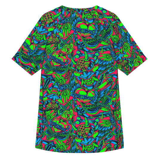 Kabuki Phantom Neon CAMO Mens Short-Sleeve Rash Guard - Short-sleeve Guards