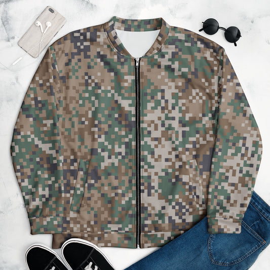 Latvian LATPAT CAMO Unisex Bomber Jacket