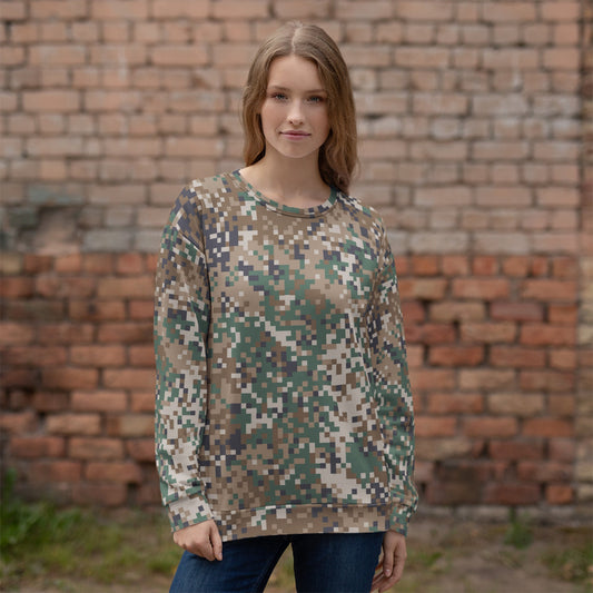 Latvian LATPAT CAMO Unisex Sweatshirt