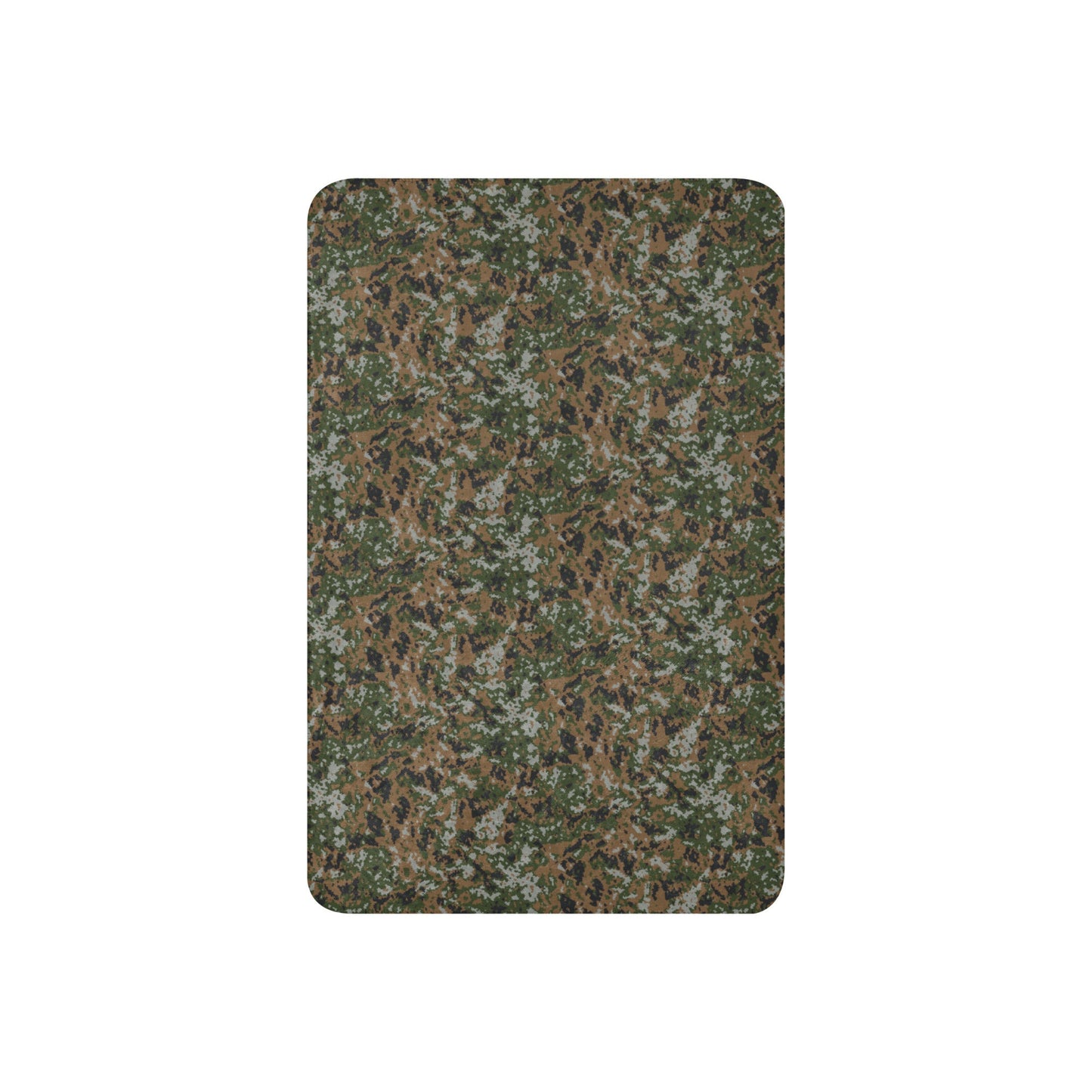 Luxembourg Waldtarndruck CAMO Sherpa Blanket