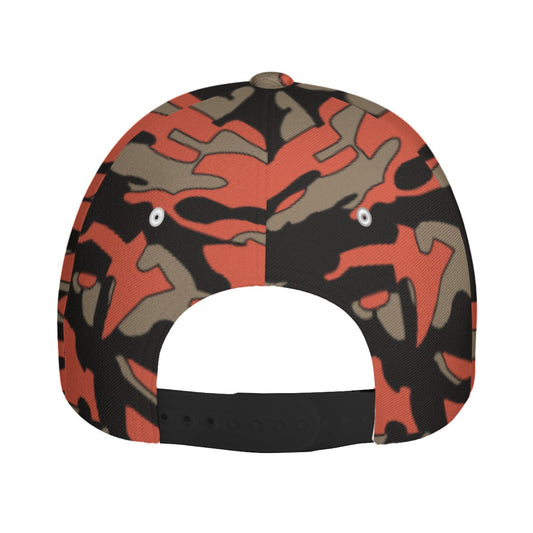 Malaysian BOMBA Firefighter CAMO Snapback Ball Cap - U / White