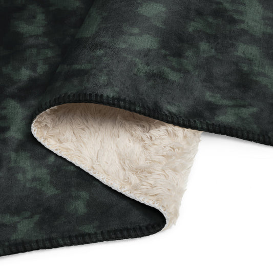 Metal Gear Solid (MGS) Night Desert CAMO Sherpa blanket - Blankets