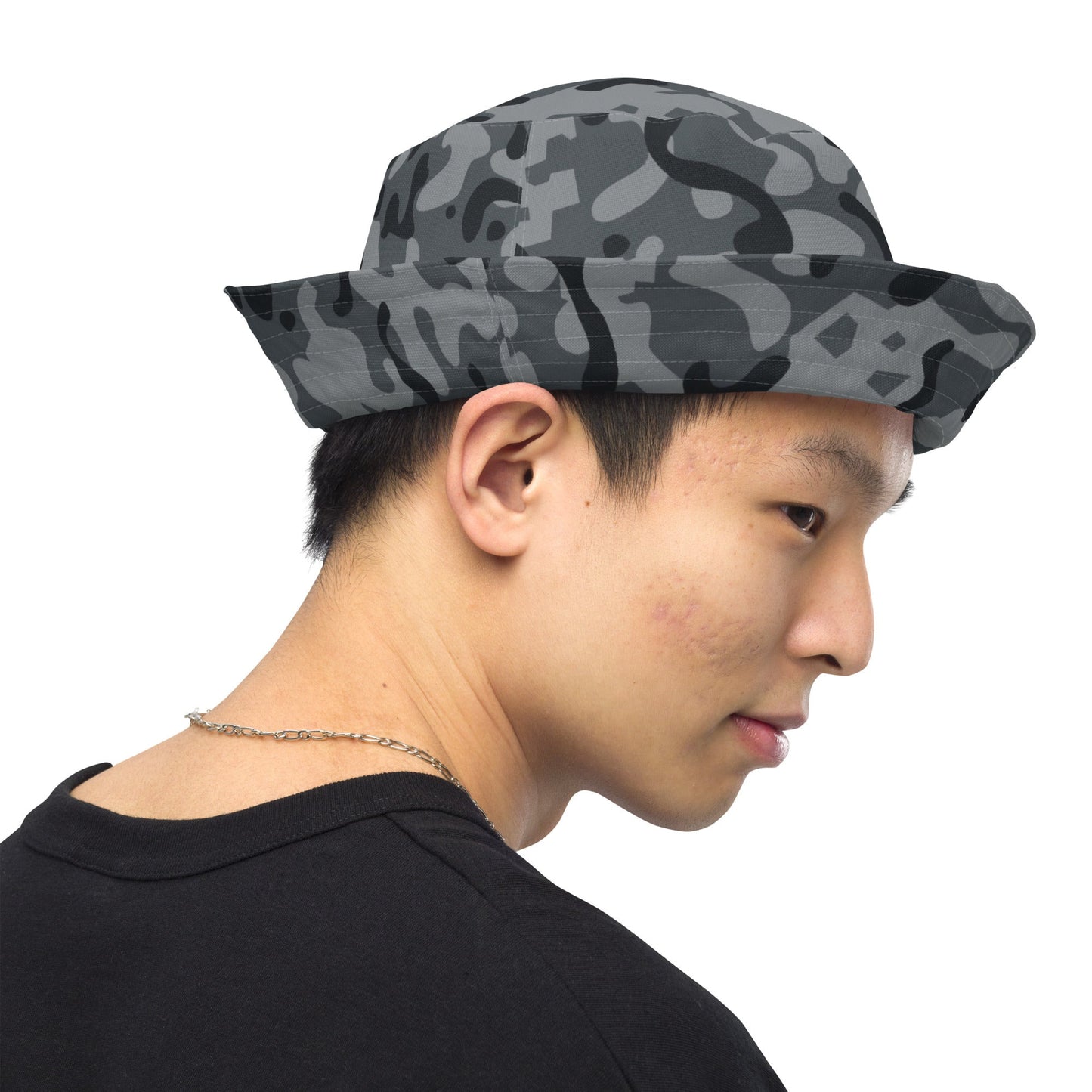 Metal Gear Solid (MGS) Shadow Spirit CAMO Reversible bucket hat - Bucket Hats