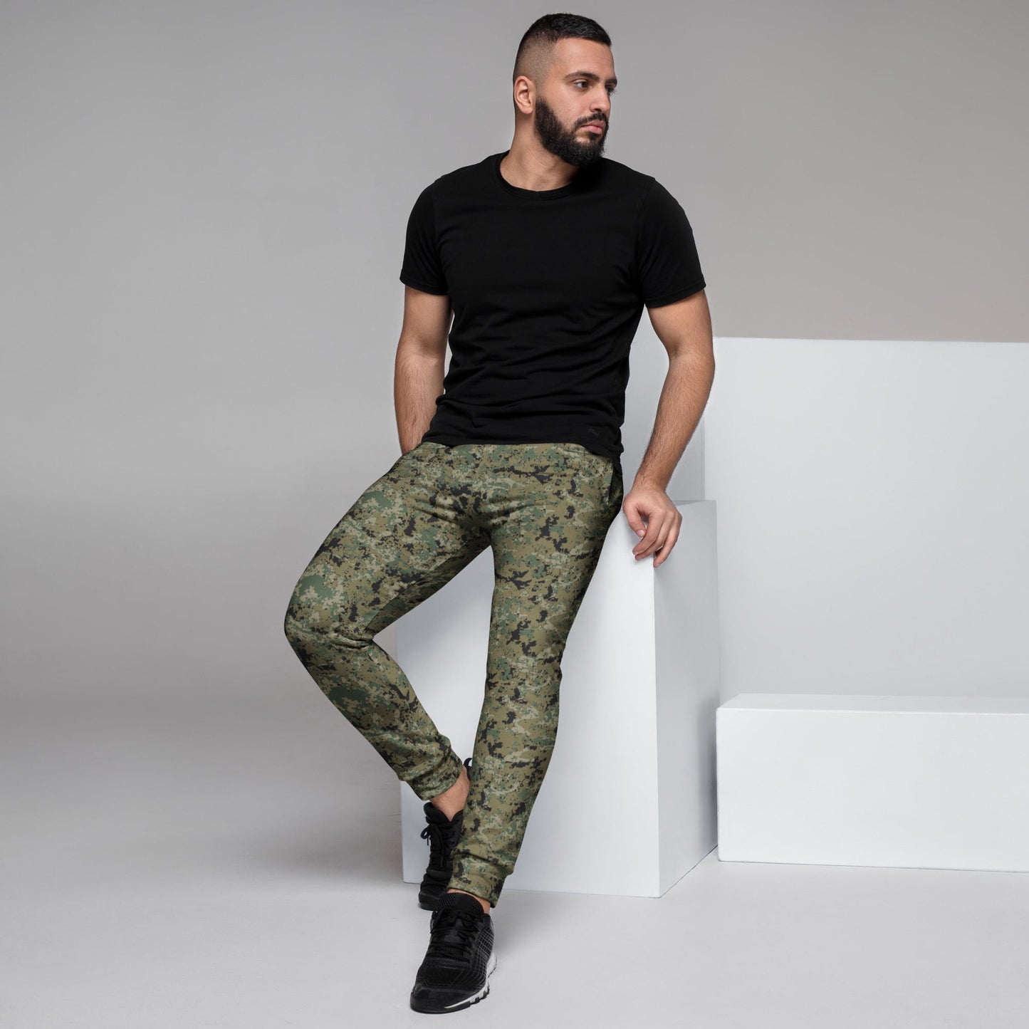 Mexican Army Digital Woodland CAMO Mens Joggers