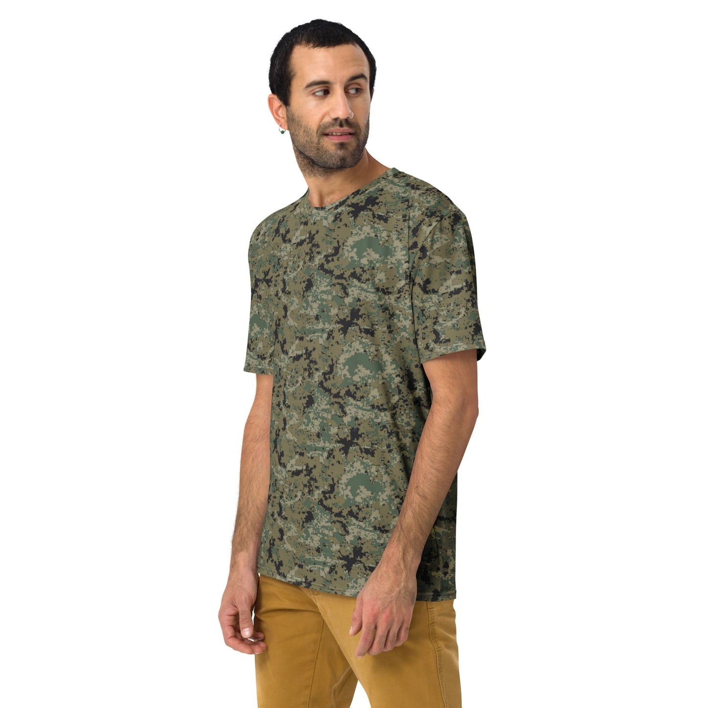 Mexican Army Digital Woodland CAMO Mens t-shirt - T-Shirts