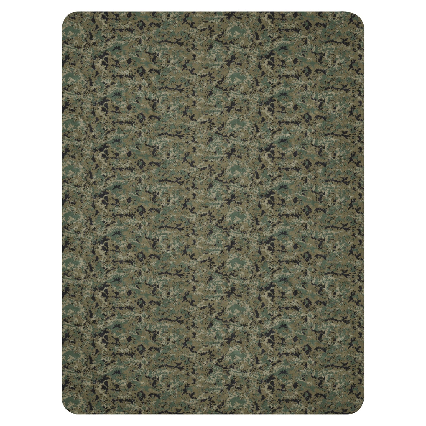 Mexican Army Digital Woodland CAMO Sherpa blanket - Blankets