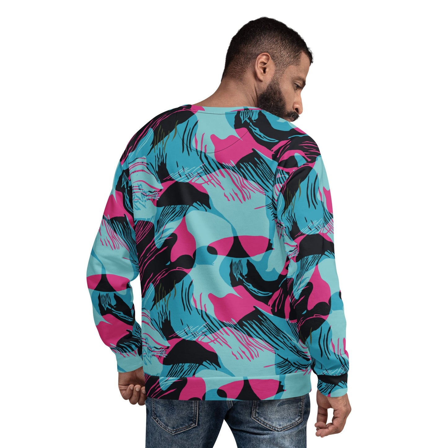 Miami Brushstroke CAMO Unisex Sweatshirt - Sweatshirts