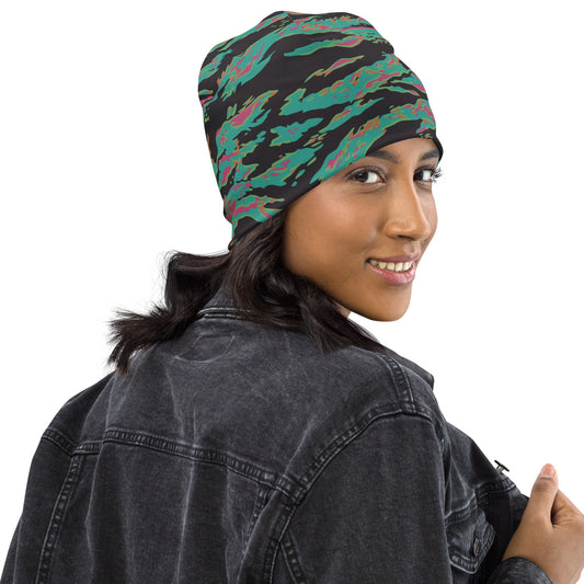 Miami Tiger Stripe CAMO Beanie - Beanies