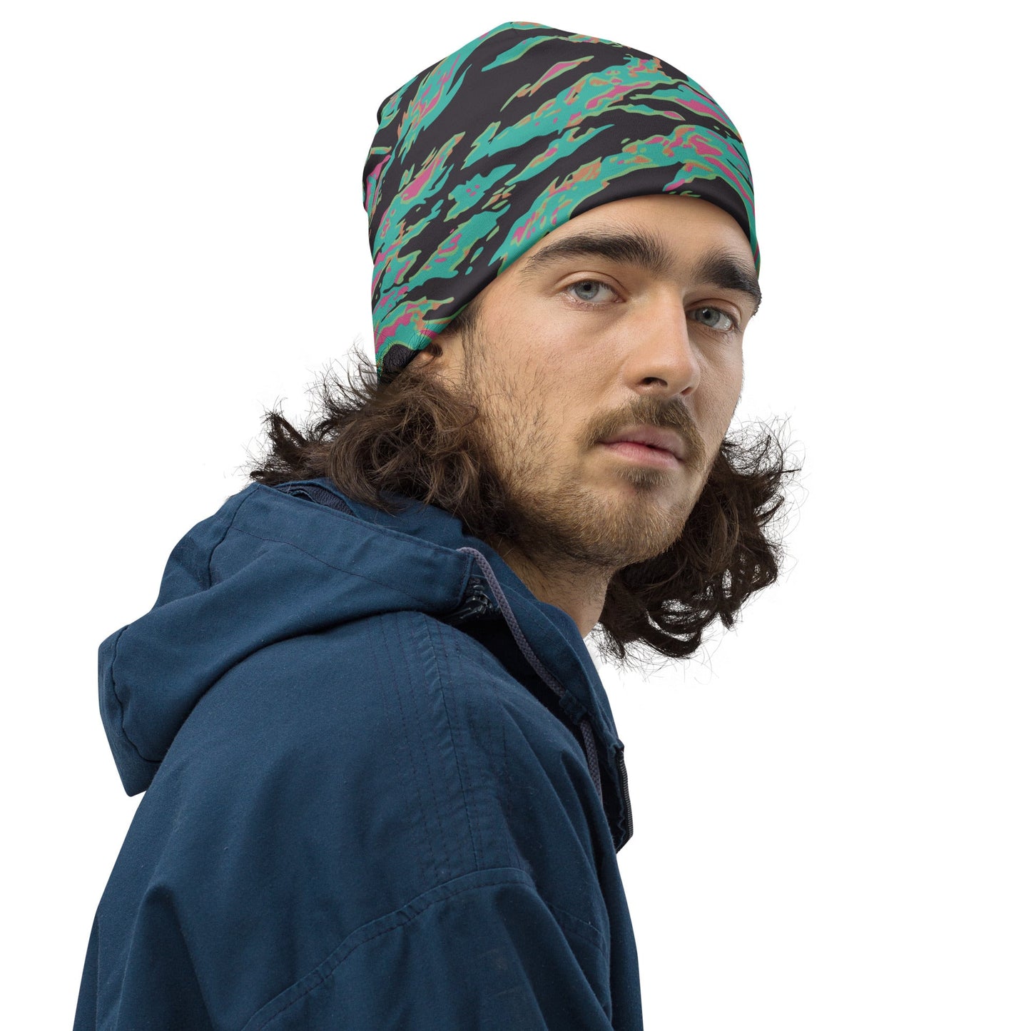 Miami Tiger Stripe CAMO Beanie - Beanies