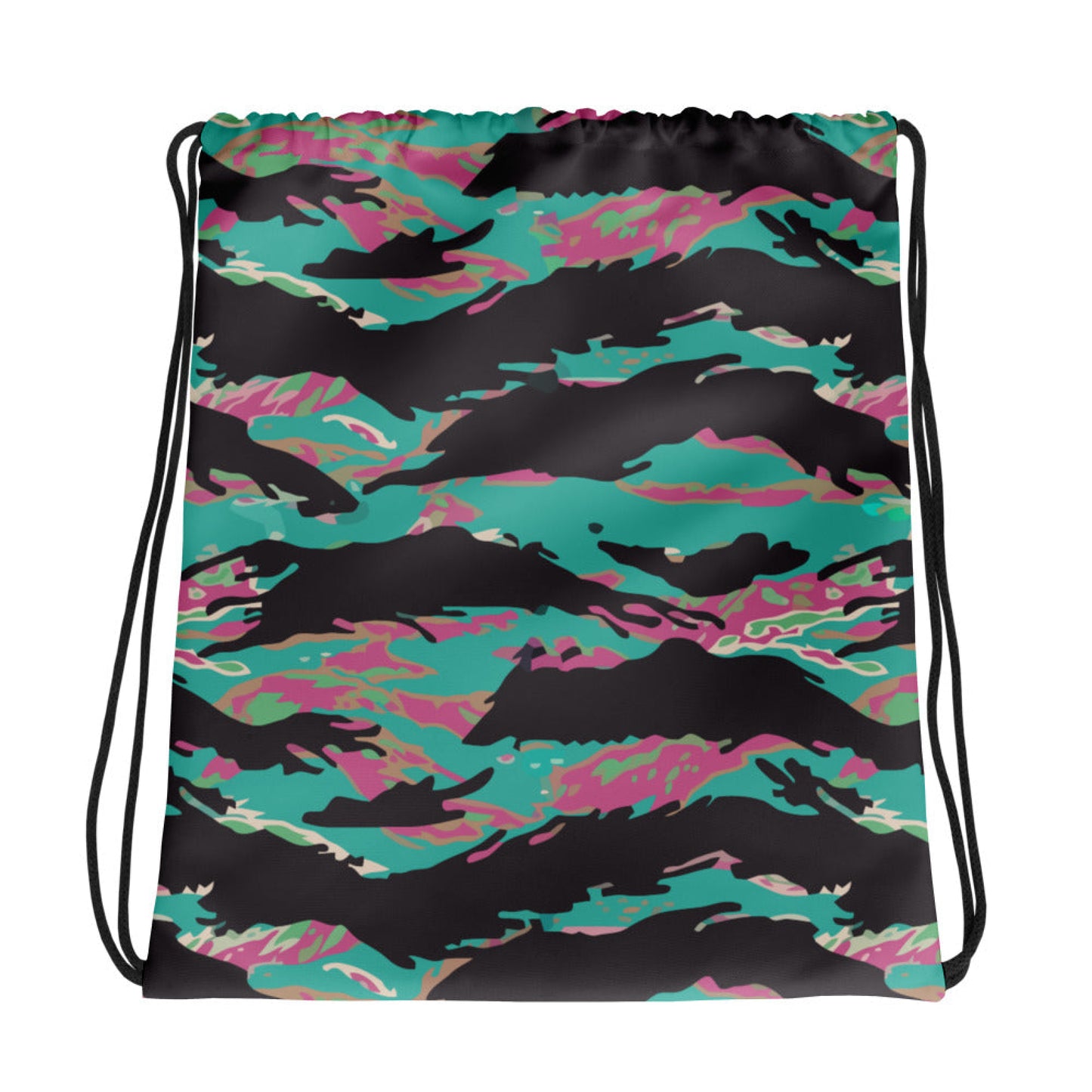 Miami Tiger Stripe CAMO Drawstring Bag - Bags
