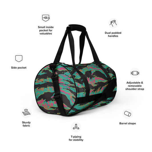 Miami Tiger Stripe CAMO gym bag - Gym Bags