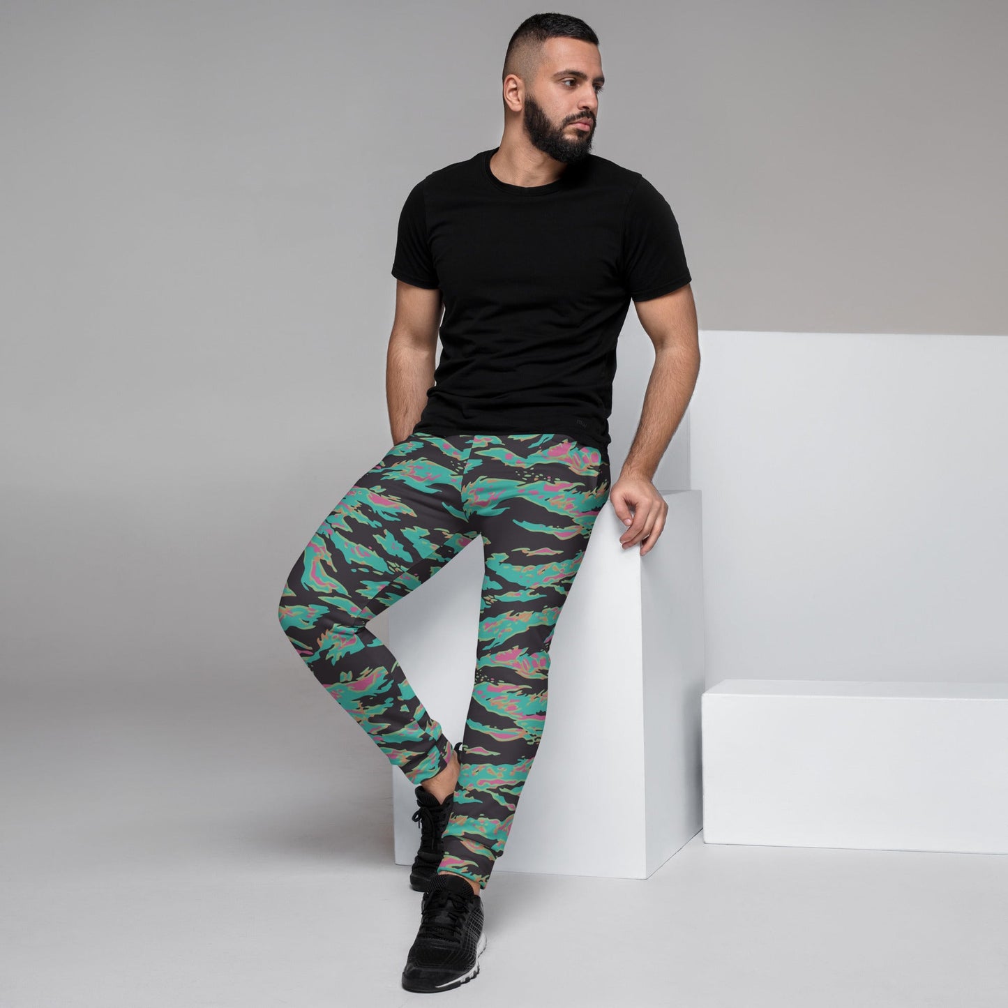 Miami Tiger Stripe CAMO Mens Joggers