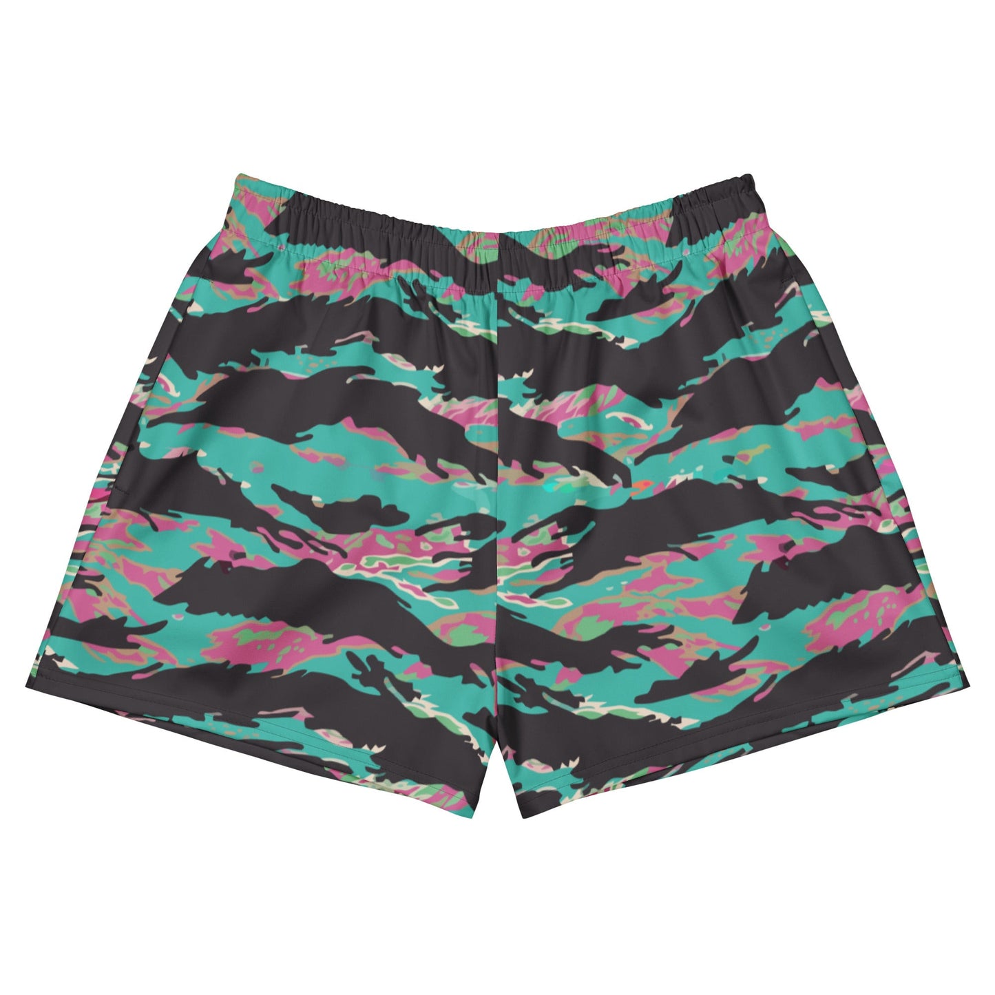 Miami Tiger Stripe CAMO Unisex Athletic Shorts