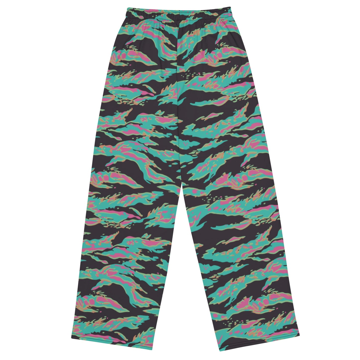 Miami Tiger Stripe CAMO unisex wide-leg pants - Wide-leg Pants