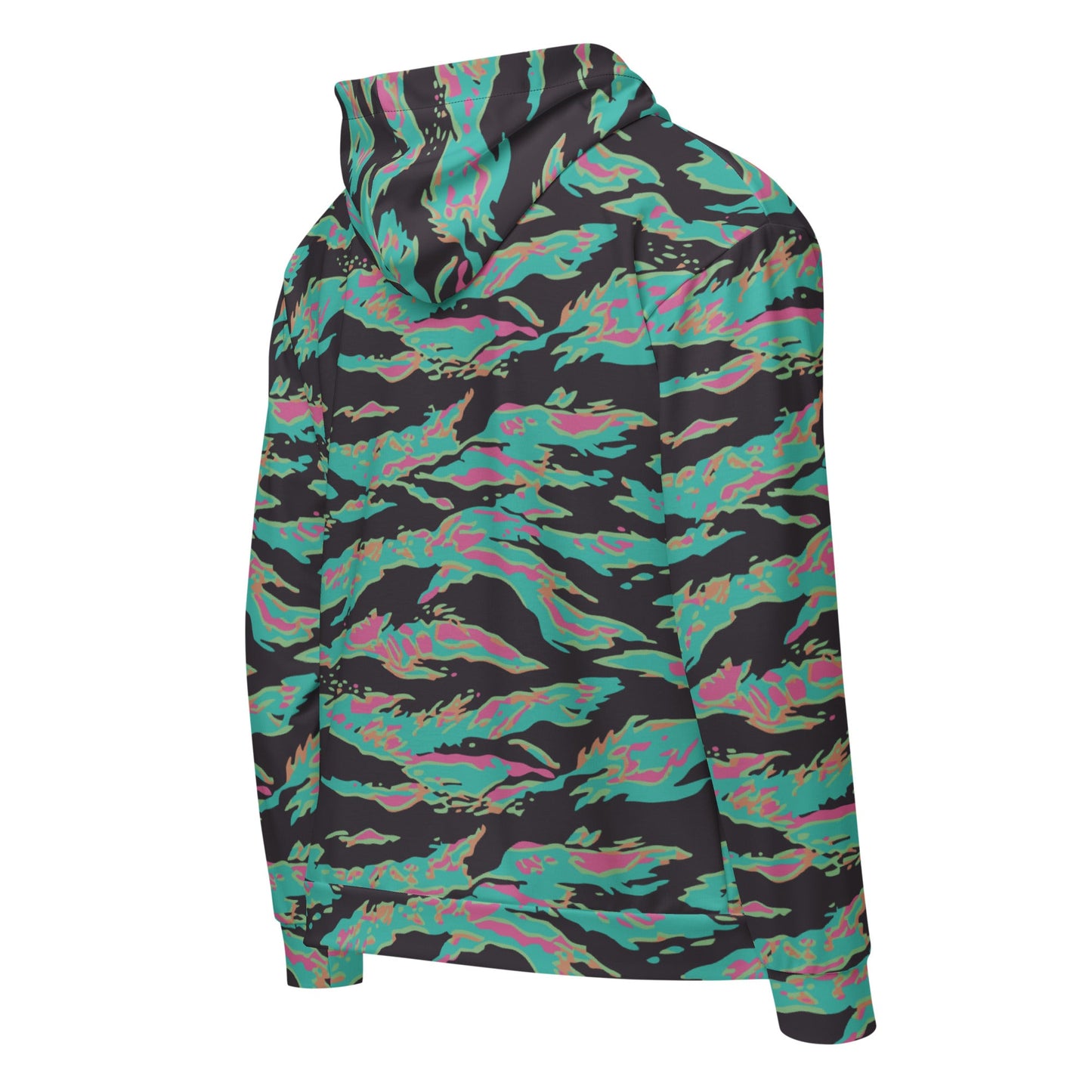 Miami Tiger Stripe CAMO Unisex zip hoodie - Zip Hoodies