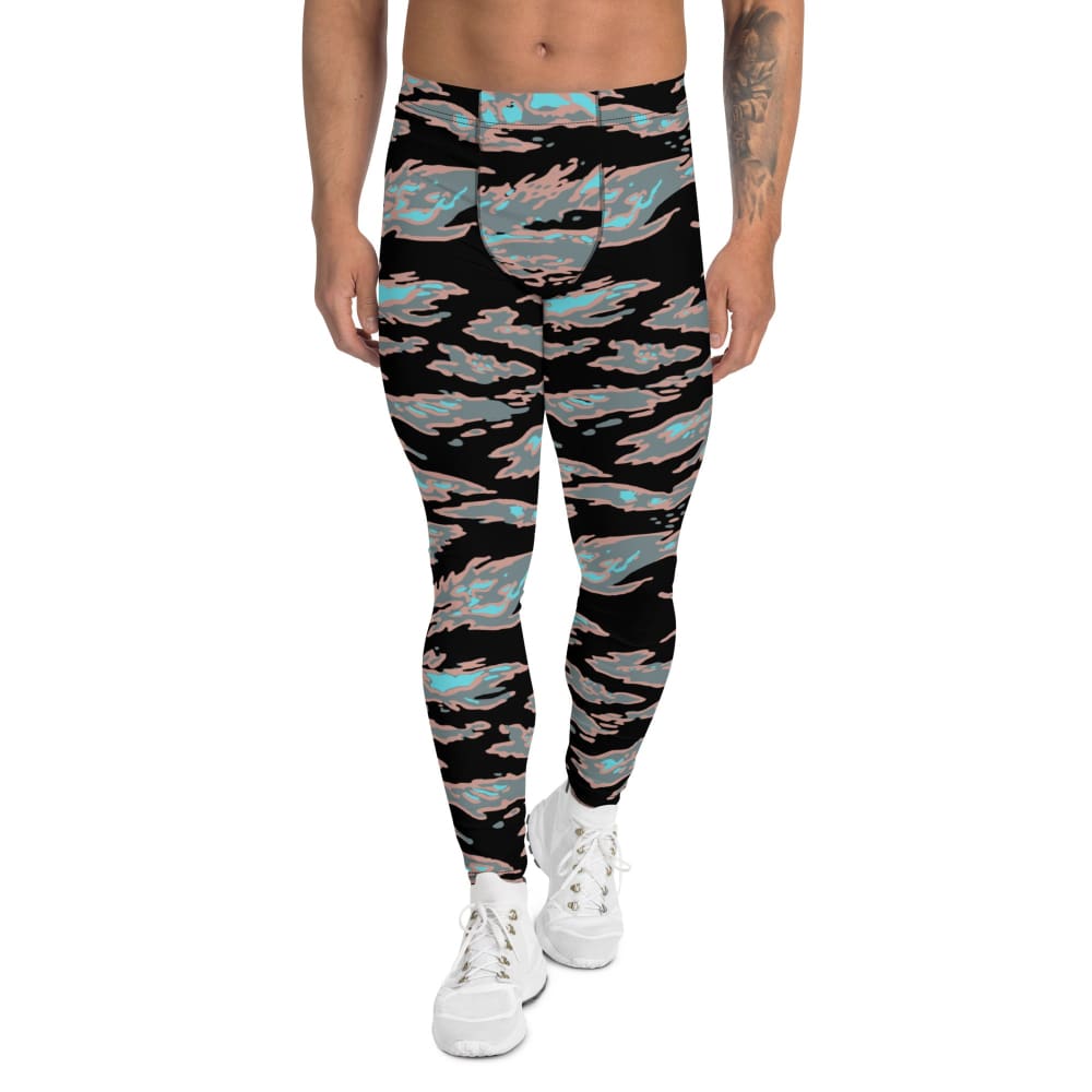 CAMO HQ - American Tiger Stripe Desert CAMO Women's Leggings with