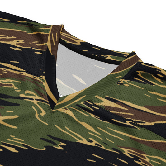 Midnight Fang Tiger Stripe CAMO Unisex American Football Jersey