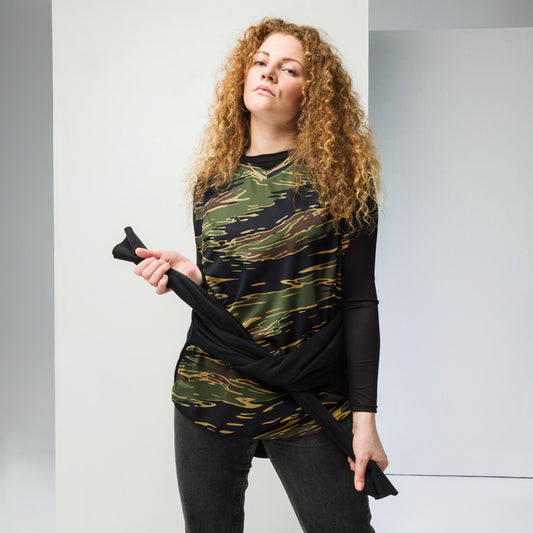 Midnight Fang Tiger Stripe CAMO Unisex Basketball Jersey