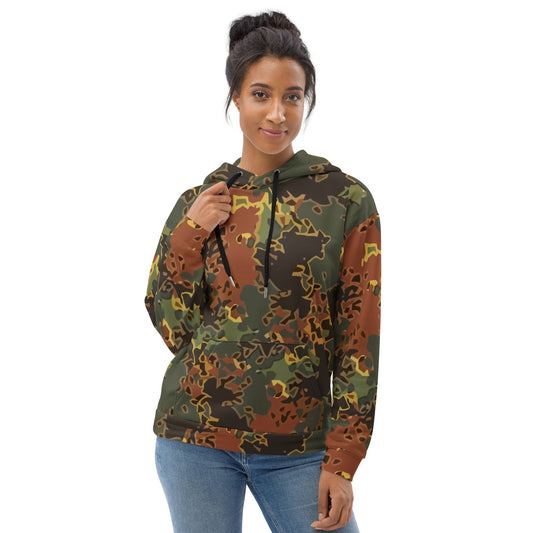 Modern Warfare Fractal Flecktarn Autumn CAMO Unisex Hoodie - Hoodies
