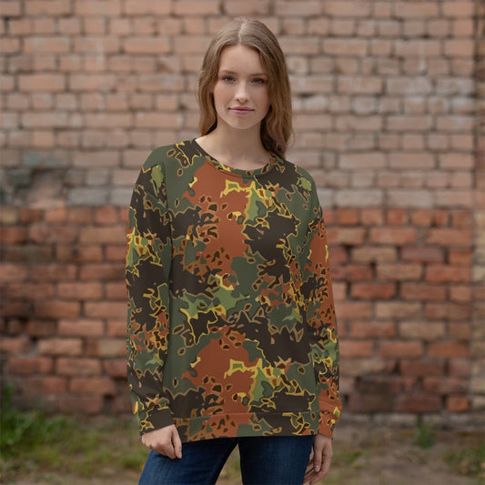 Modern Warfare Fractal Flecktarn Autumn CAMO Unisex Sweatshirt - Sweatshirts