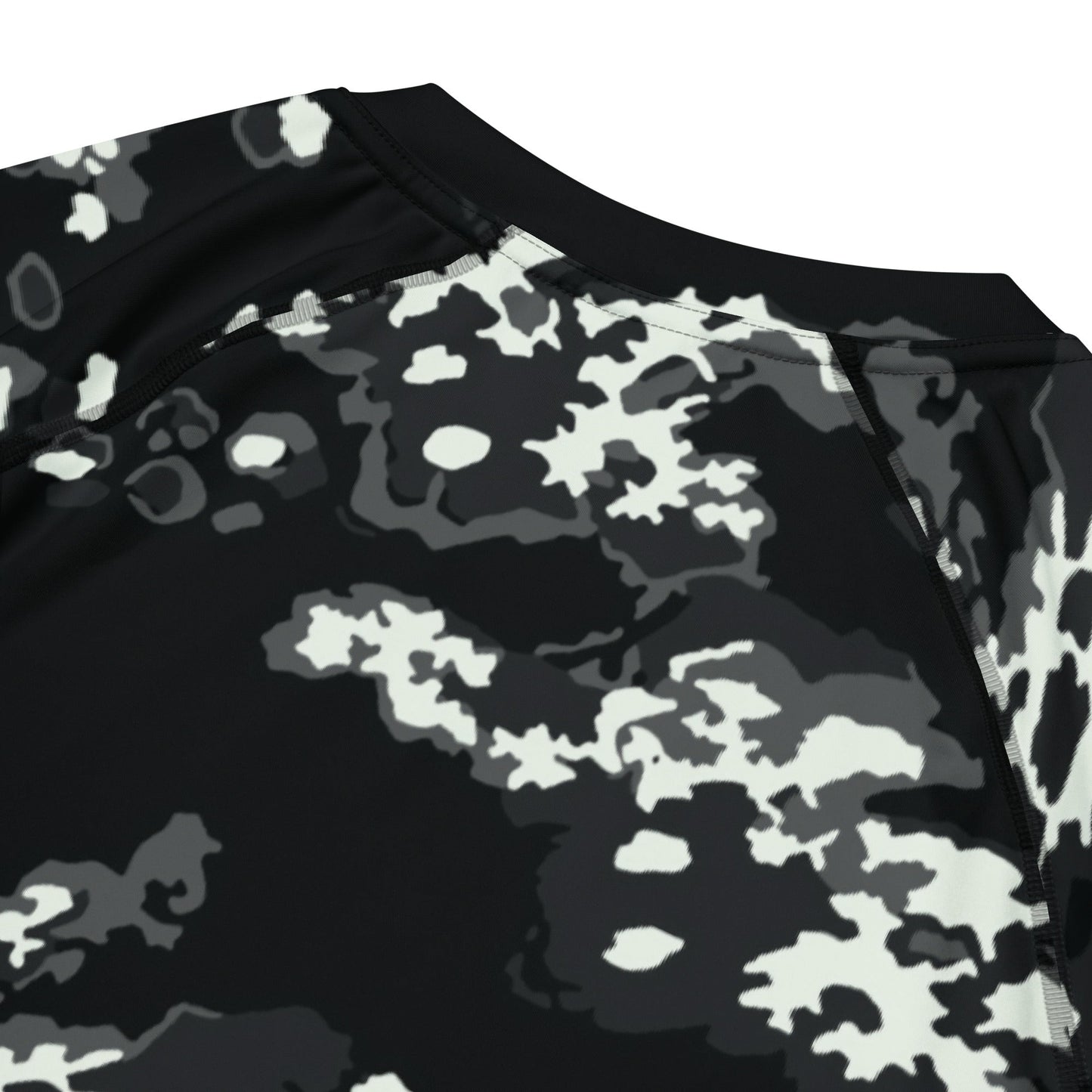 Modern Warfare Partizan Ghost Night CAMO Mens Short-Sleeve Rash Guard - Short-sleeve Guards